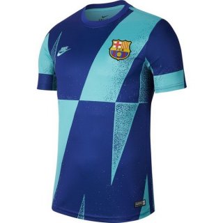 Maglia di Formazione Barcellona 2019 2020 Blu Giallo
