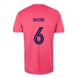 Maglia Real Madrid Away NO.6 Nacho 2020 2021 Rosa