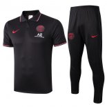 Polo Paris Saint Germain Set Completo 2019 2020 Rosso Nero Bianco Polo Paris Saint Germain Set Completo 2019 2020 Rosso Nero Bianco