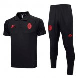 Polo AC Milan Set Completo 2023 2024 Nero 2
