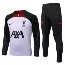 Felpa Liverpool 2023 Bianco Nero Felpa Liverpool 2023 Bianco Nero