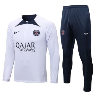 Felpa PSG 2022 2023 Bianco Blu