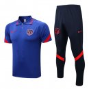 Polo Atletico Madrid Set Completo 2022 2023 Blu 1 Polo Atletico Madrid Set Completo 2022 2023 Blu 1