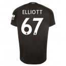 Maglia Liverpool NO.67 Elliott Terza 2019 2020 Nero Maglia Liverpool NO.67 Elliott Terza 2019 2020 Nero
