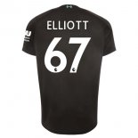 Maglia Liverpool NO.67 Elliott Terza 2019 2020 Nero Maglia Liverpool NO.67 Elliott Terza 2019 2020 Nero