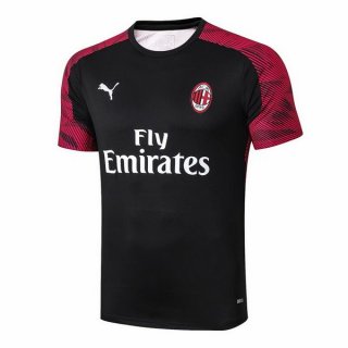 Maglia di Formazione AC Milan 2019 2020 Rosso Nero