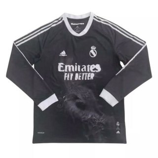 Thailandia Maglia Real Madrid Human Race ML 2020 2021 Nero