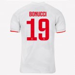 Maglia Juventus NO.19 Bonucci Away 2019 2020 Grigio Bianco