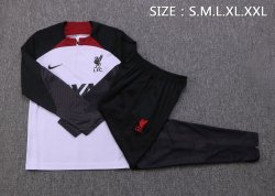 Felpa Liverpool 2023 Bianco Nero Felpa Liverpool 2023 Bianco Nero