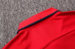 Polo Set Completo Arsenal 2019 2020 Rosso Blu