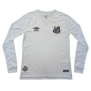 Maglia Santos Home ML 2019 2020 Bianco
