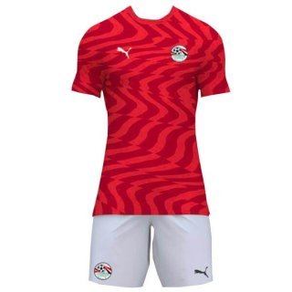Maglia Egitto Home Bambino 2019 Rosso