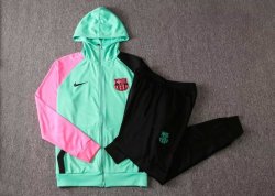 Giacca a Vento Barcellona 2020/2021 Verde Rosa