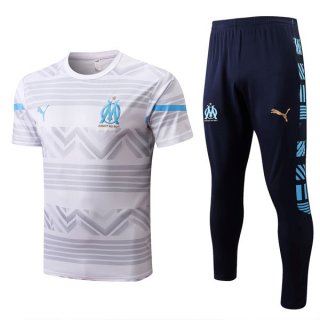 Maglia Marseille Set Completo 2022 2023 Bianco