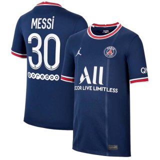 Maglia Paris Saint Germain NO.30 Messi Home 2021 2022