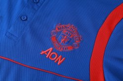 Polo Set Completo Manchester United 2019 2020 Blu Rosso Polo Set Completo Manchester United 2019 2020 Blu Rosso