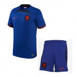 Maglia Paesi Bassi Away Bambino 2022 2023 Maglia Paesi Bassi Away Bambino 2022 2023
