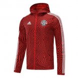 Giacca a vento Manchester United 2021 2022 Rosso Bianco