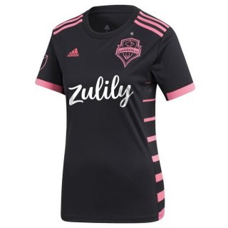 Maglia Seattle Sounders Away Donna 2019 2020 Nero
