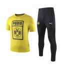 Maglia di Formazione Borussia Dortmund Set Completo 2019 2020 Giallo Nero