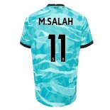 Maglia Liverpool NO.11 M.Salah Away 2020 2021 Blu