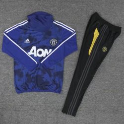Felpa Manchester United 2019 2020 Blu Nero Bianco