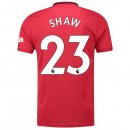Maglia Manchester United NO.23 Shaw Home 2019 2020 Rosso