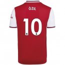 Maglia Arsenal NO.10 Ozil Home 2019 2020 Rosso Maglia Arsenal NO.10 Ozil Home 2019 2020 Rosso