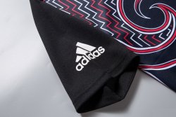 Maglia di Formazione Rugby All Blacks 2018 Nero Rosso