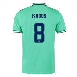 Maglia Real Madrid NO.8 Kroos Terza 2019 2020 Verde