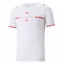 Thailandia Maglia Svizzera Away 2021 Bianco Thailandia Maglia Svizzera Away 2021 Bianco