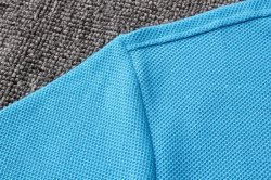 Polo Set Completo Barcellona 2019 2020 Blu Luce