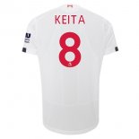 Maglia Liverpool NO.8 Keita Away 2019 2020 Bianco