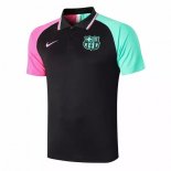 Polo Barcellona 2020 2021 Nero Rosa Verde
