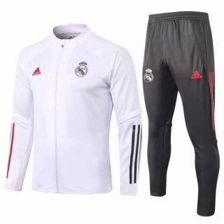 Giacca Real Madrid 2020 2021 Bianco Grigio Rosso
