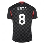 Maglia Liverpool NO.8 Keita Terza 2020 2021 Nero