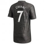 Maglia Manchester United NO.7 Cavani Away 2020 2021 Nero