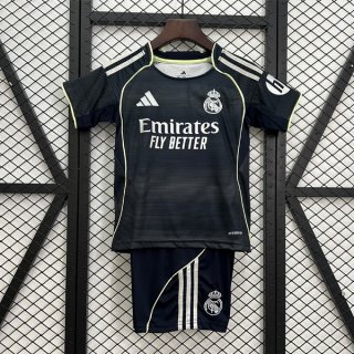 Maglia Real Madrid Away Bambino 2025 2026