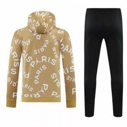 Felpa Cappuccio Paris Saint Germain 2021 2022 Giallo Nero