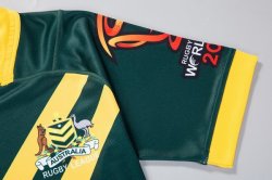 Thailandia Maglia Australia Home RLWC 2017 2018 Verde Thailandia Maglia Australia Home RLWC 2017 2018 Verde