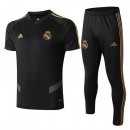 Maglia di Formazione Real Madrid Set Completo 2019 2020 Nero Giallo Maglia di Formazione Real Madrid Set Completo 2019 2020 Nero Giallo