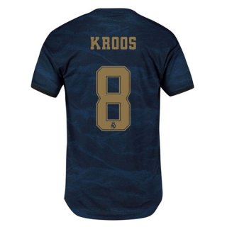 Maglia Real Madrid NO.8 Kroos Away 2019 2020 Blu