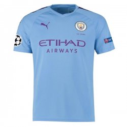 Maglia Manchester City Home 2019 2020 Blu