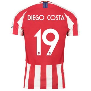 Thailandia Maglia Atletico Madrid NO.19 Diego Costa 2019 2020 Rosso
