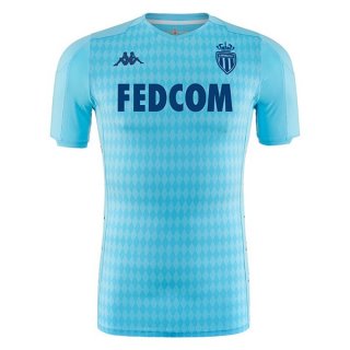 Thailandia Maglia AS Monaco Terza 2019 2020 Blu Luce
