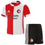 Maglia Feyenoord Rotterdam Home Bambino 2019 2020 Rosso Maglia Feyenoord Rotterdam Home Bambino 2019 2020 Rosso