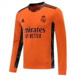 Thailandia Maglia Real Madrid Away ML 2020/2021 Arancione