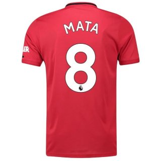 Maglia Manchester United NO.8 Mata Home 2019 2020 Rosso