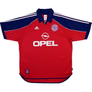 Thailandia Maglia Bayern Munich Home Retro 1999 2001 Rosso