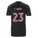Maglia Real Madrid Terza NO.23 F. Mendy 2020 2021 Nero